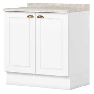 Balcao com Tampo 2 Portas 80 cm Americana Henn
