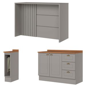 Bancada E Balcao Gourmet 146cm CE817 Americana Henn