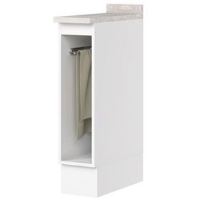 Balcao Porta Toalha Tampo 20cm C362 Americana Branco Calcare Henn