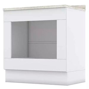 Balcao Forno Embutir Com Tampo 80 cm Americana Henn