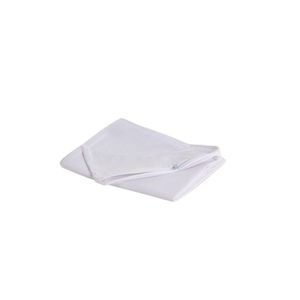 Capa Protetora Impermeável Para Travesseiro 1 Peça 70cm X 50cm 180 Fios 100% Algodão Com Zíper Branco