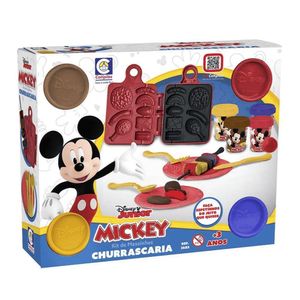 Kit Massinha De Modelar Churrascaria Do Mickey - Cotiplas