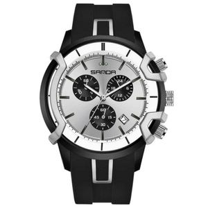 Relógio De Quartzo Masculino Design Esportivo Criativo à Prova D 'água Branci