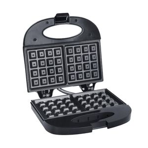 Máquina De Waffle Grill 110v Antiaderente 750w Liége Preta