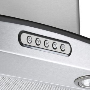 Painel Funções Para Coifa Teclado Digital Easy Touch Inox Bivolt