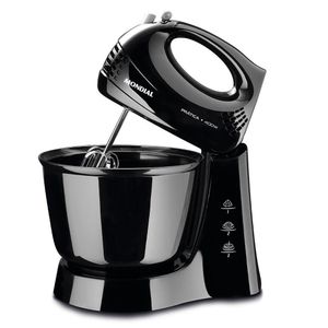 Batedeira Mondial Prática Preta B-44-b Batedeira B-44-b 127v/60hz .