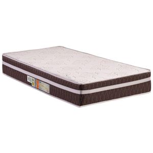 Colchão Solteiro Anatômico D28 - Orthoface Vip Euro Pillow Brown (88x188x30) - Polar