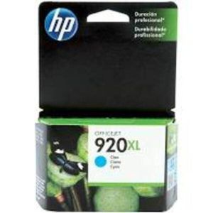 Cartucho Hp 920xl Cd972a Azul 6000 6500 E709c 7500a