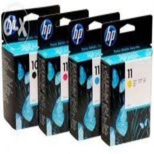 Cartucho Hp 11 Kit 4 Cores | 100ps | 510ps | 800ps | K850 | Cp1700