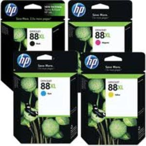 Cartucho Hp 88xl Kit 4 Cores