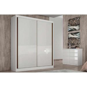 Guarda Roupas 2 Portas De Correr E 3 Gavetas Virtus-toledo Branco -  Horizonte