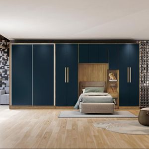 Quarto Modular Kappesberg Adapt  Profundo 6 Peça