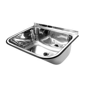 Tanque De Parede Docol Monobloco 017042ch 55x45 Inox Alto Brilho