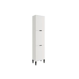 Paneleiro De Cozinha Modulado Alpha 2510 Com 3 Portas 50cm Branco