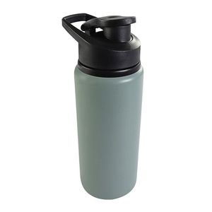 Garrafa Squeeze Alumínio 600 Ml Com Alça Diversas Cores Corcor:verde