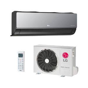Ar Condicionado LG Split Hw Inverter Dual Artcool UV Nano R-32 +AI 12.000 BTUs Quente/Frio S3NW12JAR7A.EB2GAM1 - 220V