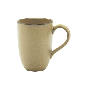 Caneca Em Cerâmica Flat 350ml Oxford Ocre