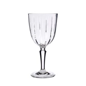 Taça De Vinho Cutting Em Acrílico 340ml Kenya
