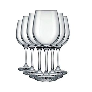 Taças Para água E Vinho Barone 490ml 6 Unidades - Nadir 7056