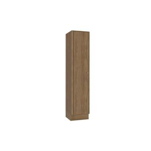 Paneleiro De Cozinha Curve N628 Com 2 Portas 50cm Nogueira - Kappesberg