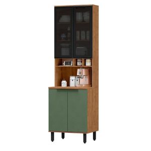 Paneleiro 4 Portas Mdf 70 Cm Tosc Pto01 Freijo Jade Mxm