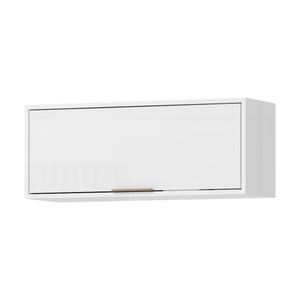 Armario Aereo Basculante Mdp 80 Cm Glor Agl01 Branco Neve Mxm