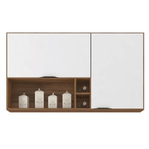 Armário Aéreo Firenze para Cozinha com 2 Portas 120 cm