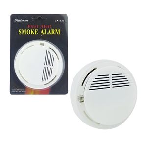 Detector De Fumaca Sensor De Incendio Alarme Sonoro Residencial Industrial Fogo Sem Fio Visual Sonoro