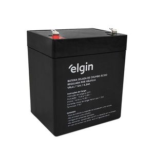 Bateria Selada Elgin, P/ Nobreak, Vrla, 12v 4.5ah - 82312