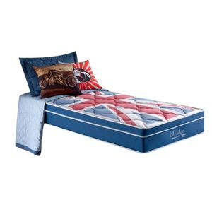 Colchão Solteiro Molas Ensacadas Masterpocket London Euro Pillow (88x188x26) - D Angelis Anjos