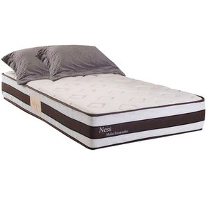 Colchão Solteirão Molas Ensacadas Masterpocket Ness Euro Pillow (96x203x26) - Herval