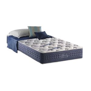 Colchão Solteirão Molas Visco Gel Ensacadas Masterpocket Blue Sea Pillow In (96x203x31) - D Angelis Anjos