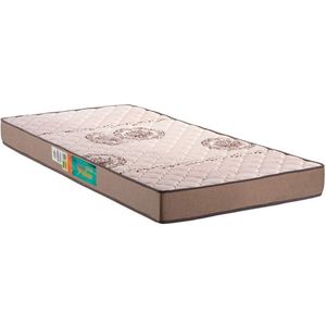 Colchão Solteiro Espuma D33 Pérola Polar 78x188x14 Cm