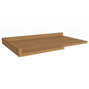 Tampo Para Balcão Cozinha Canto Reto E611 98cm Canela - Kappesberg