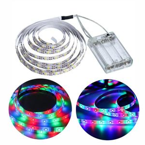 Fio Fita Led Luz Colorida 120 Lâmpadas Led 2 Metros à Pilha