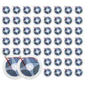 Kit 50 Rolos Fita Led 2835 5m 120 Leds-m 12v Ip20 10w 3000k