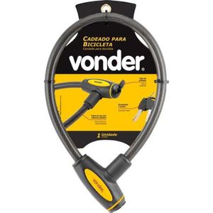 Cadeado Para Bicicleta 60Cm Plastificado - Vonder