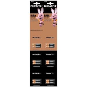 Pilha Alcalina 1,5v Aaa Mn2400 (c-12 Pilhas) Duracell - Bli 12