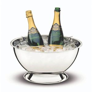 Champanheira Tramontina Service Aço Inox Suporte 4 Garrafas 36cm 12,4l Tramontina