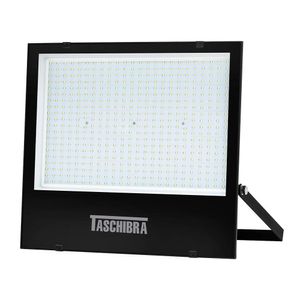 Refletor Taschibra Tr Led 500w Preto Bivolt 6500k Luz Branca 15030110-02