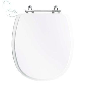 Tampa Vaso Sanitário Poliester Acrilico Fast Branco Para Bacia Deca