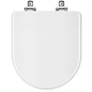 Assento Sanitário Com Amortecedor San Remo Branco Para Vaso Hervy
