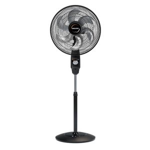 Ventilador De Coluna Mallory Éolo 6 Pás 126W Preto e Grafite - 110V