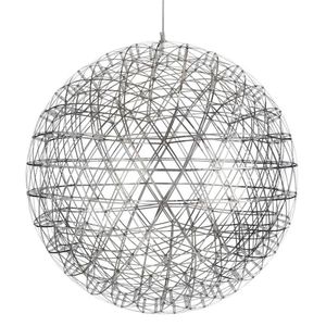Luminária Pendente Raimond Puts 90 Cm Prata