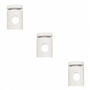 Kit 3 Desviador de Cabo para Lustre Pendente Md6005/3 Branco