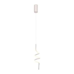 Lustre Pendente Taschibra Deli Led Bivolt Branco 3000k Luz Amarela 15051079