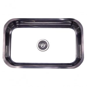 Cuba Para Cozinha Gourmet Inox 48x32x17x06 Ab/3,5/cv/lux 02 - Inoxsul