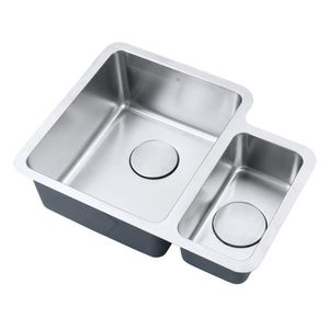 Kit Cuba Dupla F201 + Válvulas Com Cesto Aço Inox