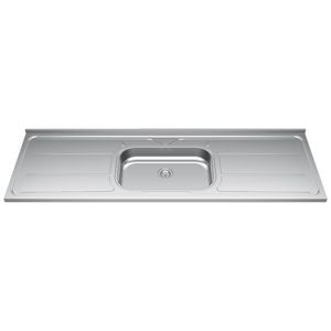 Pia De Cozinha Com Cuba 180cm E Válvula Aço Inox - Ghel Plus
