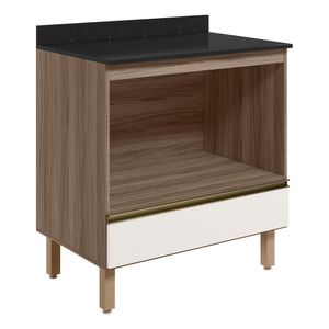 Balcao Nicho Forno 80cm MDF Kali 16406 Nicioli